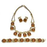 Dreiteiliges Vintage-Schmuckset