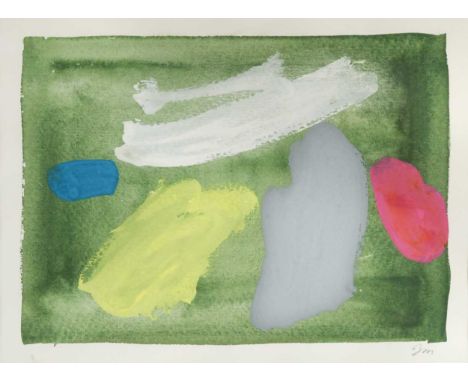 § John McLean (1939-2019) Pitchersigned with initials (lower right)gouache and watercolour19 x 25.5cmExhibited:Edinburgh, Ing