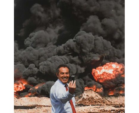 § Peter Kennard and Cat Phillipps (Contemporary) AKA Kennardphillipps Photo Opsigned, dated and numbered 'Kennardphillips 200