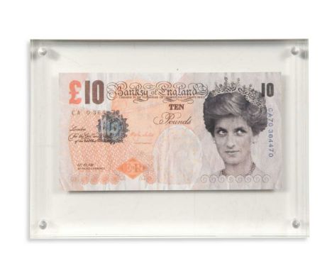 § Banksy Di-Faced Tenner, 2004offset lithograph7.5 x 14.5cmProvenance:With Graffiti Street Limited, Chichester