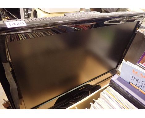 Toshiba 25 inch LED TV  with remote. Not available for in-house P&P, contact Paul O'Hea at Mailboxes on 01925 659133Condition