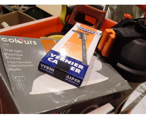 Household tools saws, callipers, light fitting and garden spray etc. Not available for in-house P&amp;P, contact Paul O'Hea a