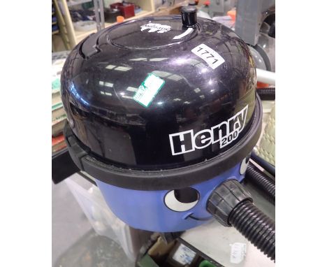 Henry 200 vacuum cleaner. Not available for in-house P&P, contact Paul O'Hea at Mailboxes on 01925 659133Condition Report: Al