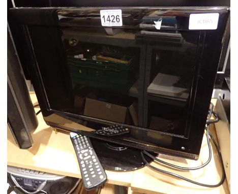 Technica 15.4 inch television with remote. Not available for in-house P&P, contact Paul O'Hea at Mailboxes on 01925 659133Con
