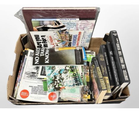 A collection of Newcastle United Black and White magazines, issues 1-30, together with a quantity of assorted Newcastle Unite