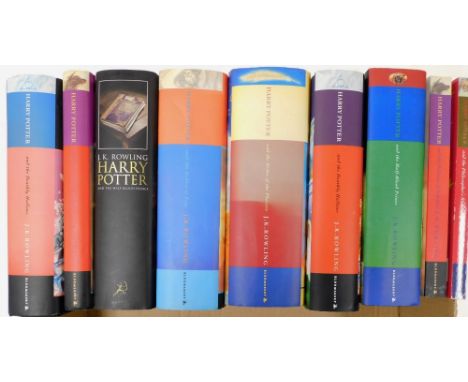 Rowling (J K). Various works, to include Harry Potter and the Philosophers Stone, published by Bloomsbury London 2001, paperb