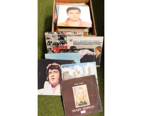 LPs, including Elvis Presley, Bob Dylan, The Kinks, and The Rolling Stones Singles Collection, The London Years. (a quantity)