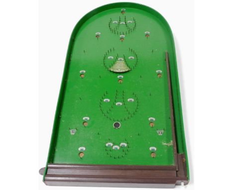 A Corinthian bagatelle game, 1951 Abbey model, with balls, 74cm high. (AF) 