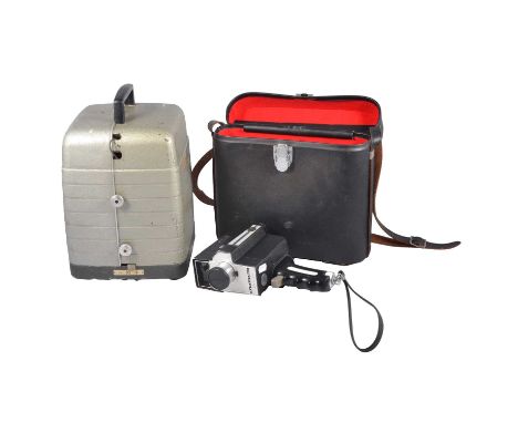 Bell &amp; Howell cine camera and a Moviemaster film projector.Qty: 2