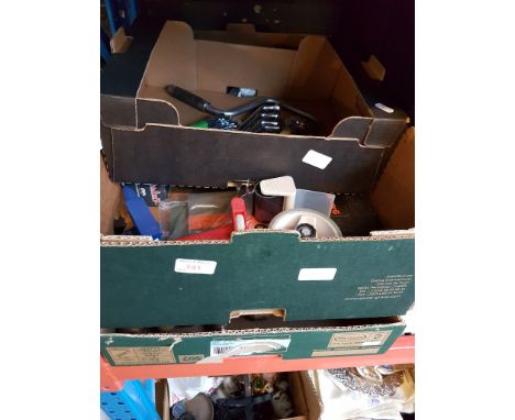 THREE BOXES OF TOOLS