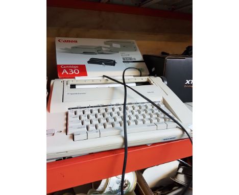 ELECTRIC TYPEWRITER AND CASIO PRINTER CARTRIDGE (a30)