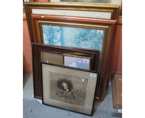 Collection of assorted furnishing pictures, framed vintage photographs, prints etc. (6)(B.P. 24% incl. VAT)