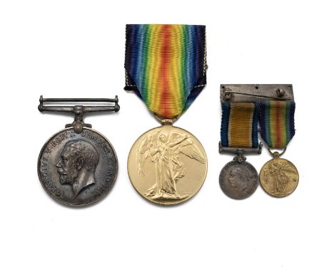 Medals (2) of 40344 Air Mechanic Class 1. William Edward Naish R.A.F. British War Medal 1914-1920, and Allied Victory Medal 1