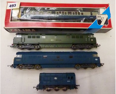 LIMA CLASS 09 09026, DMU POWER CAR 51350, 2 X LIMA CLASS 52 WESTERN 1003 & 1071
