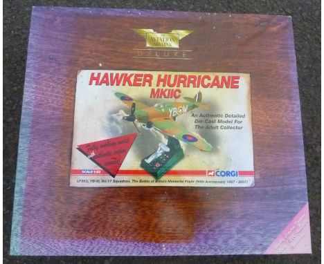 CORGI 1:32 HAWKER HURRICANE MK IIC AVIATION ARCHIVE DE LUXE