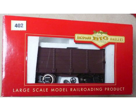 BACHMANN BIG HAULIER BOXED WAGON 98570 G WOOD ORE CAR