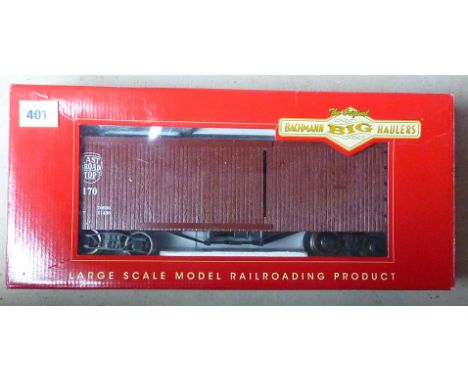 BACHMANN BIG HAULIER BOXED WAGON 93330 LS BOX CAR EAST BROAD TOP