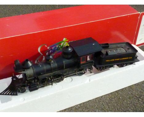 BACHMANN SPECTRUM 81496 BALDWIN NG 2-6-0 LOCO YELLOW PINE LUMBER