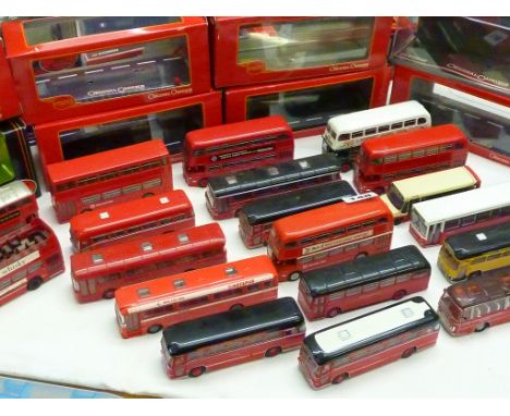 MODEL BUSES & COACHES CORGI & EFE 19 MODELS OF THE BMMO MIDLAND RED ERA  ALL ARE IN U/B CONDITION BUT SOME HAVE SEPARATE EMPT