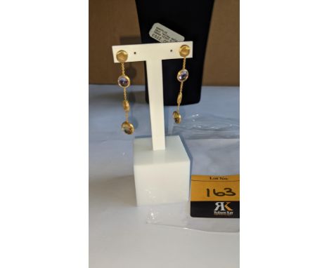 Pair of 18ct yellow gold earrings. RRP £922This is the second in a series of three sales which collectively comprise the tota