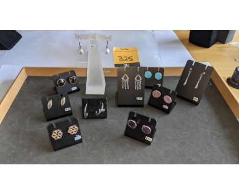 10 assorted pairs of earrings, each with a retail price of £46 - £55 per pair, total RRP £510This is the second in a series o