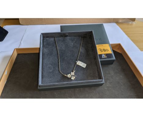 Shaun Leane diamond &amp; silver necklace with 0.15ct of diamonds RRP £575This is the second in a series of three sales which