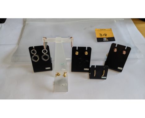 6 assorted pairs of earrings, each with a retail price of £116 - £120 per pair, total RRP £711This is the second in a series 