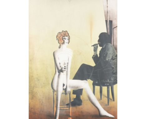 PAUL WUNDERLICH1927 Eberswalde - 2010 Saint-Pierre-de-Vassols'HAMBURGER KUNST-STÜCK' (1974) Farblithografie auf Papier. SM 63