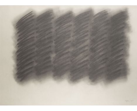WINFRED GAUL1928 Düsseldorf - 2003 ebendaOHNE TITEL (1975) Bleistift auf leichtem Karton. BM 51 x 73 cm, SM 51 x 69 cm (R. 76