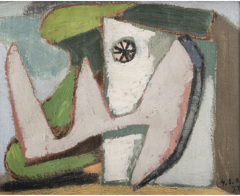 GASTON-LOUIS ROUX1904 Provins, Frankreich - 1988 Paris'MARINE - LA CIOTAT' (1931) Öl auf Leinwand. 22 x 27 cm (R. 33 x 38 cm)
