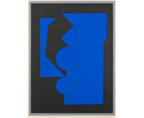 VICTOR VASARELY1906 Pécs, Ungarn - 1997 Paris'EL CIELO' (1956) AUS DEM ALBUM 'VENEZUELA' Farbsiebdruck auf Bristol San Franci