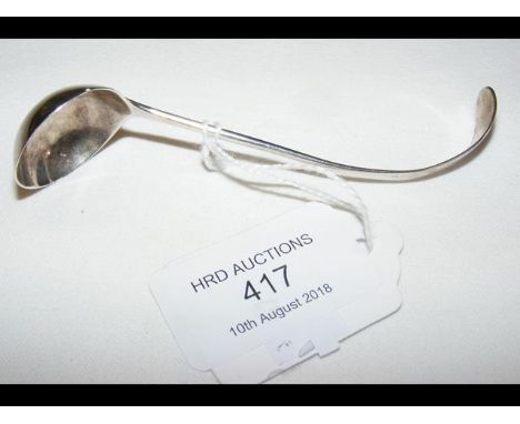 A Hester Bateman silver condiment ladle - 1790 CONDITION REPORTAS PER IMAGES