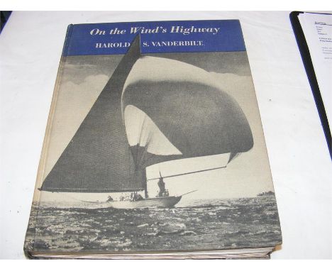 Four volumes on yachts and shipping, including "A Hundred Years of Yachting" , On the Winds - Harold Vanderbilt 1939 first ed