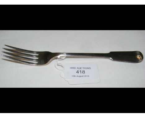 A Paul Storr silver dessert fork - London 1812 CONDITION REPORTas per images