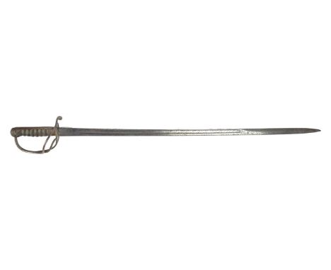 A George V Army service officer's sword, By Henry Wilkinson, numbered 44937, overall length 104cm.