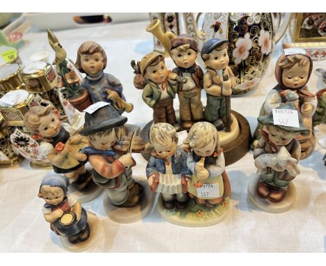 8 various Goebel "Hummel" figures of children. 