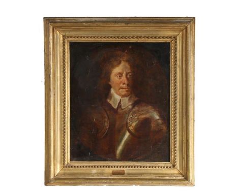 After Samuel Cooper (1609-1672)Portrait of Oliver Cromwelloil on canvas27 x 23cm (10.5" x 9")