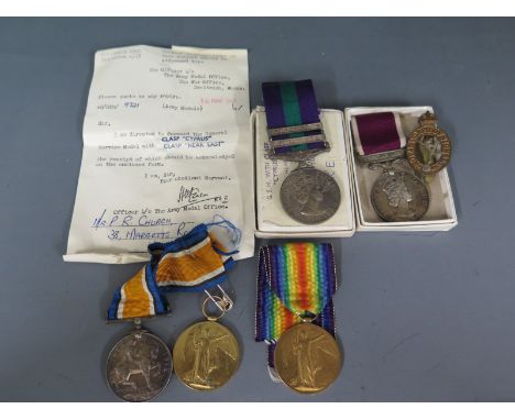 World war one medals, a 1914-18 war medal and victory medal awarded to P-2858 L. Cpl J.H Abbott MMP, victory medal awarded to