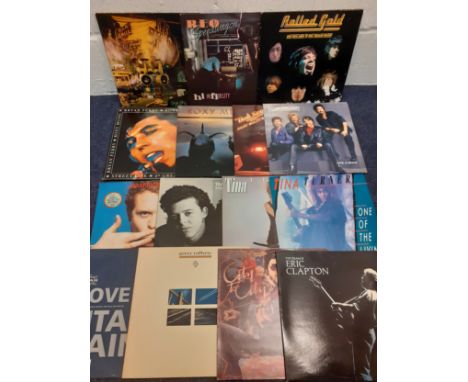 A quantity of vinyl records, mainly 1970's and 1980s, to include Rolling Stones, Prince, Tina Turner, Simply Red, The cure, B