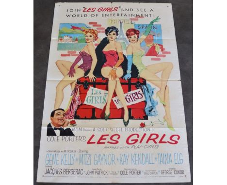 A vintage movie poster 'Les Girls' (1957)