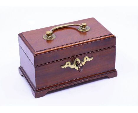 Miniature Georgian tea caddy