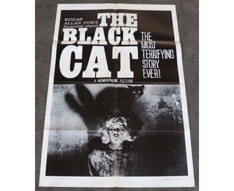 A vintage movie poster 'The Black Cat' (1934)