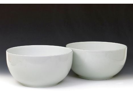 Blue Line a large Royal Copenhagen faience service designed by Grethe Meyer (1918-2008), designed in 1965, comprising two lar