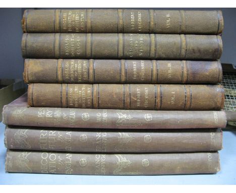 Herbert Cescinsky, three volumes of English Furniture of the Eighteenth Century, Cescinsky and Webster English Domestic Clock