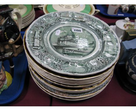 Ashworth St. Petersburg Plate, twelve Mason's examples. (13)