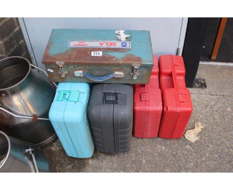 Collection of boxed Tools and a SELA Cartridge Tool 