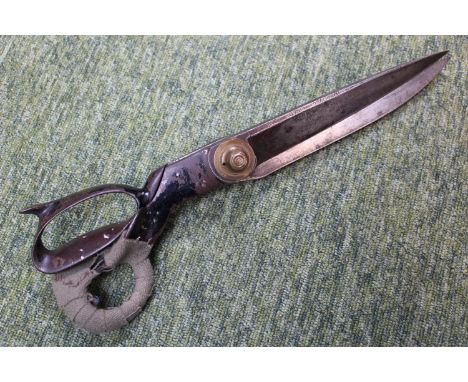 Large pair Tailor's scissors by T. Wilkinson &amp; Son, Sheffield 38cm in Length 