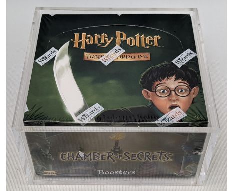 Harry Potter Chamber of secrets trading card game TM Expert level Sealed 36 pack booster box booster's packs in case, made by