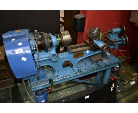 A Drummond Brothers, Rydes Hill 31/2-inch Centre Back Geared, Self-acting Sliding, Boring, and Screwcutting Lathe, circa 1906