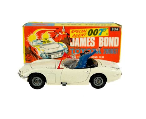 James Bond Boxed Corgi, Toyota 2000GT from "You Only Live Twice" A boxed Corgi number 336 Toyota 2000GT complete with inner p